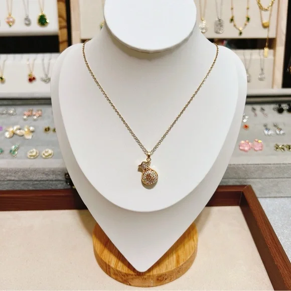 ✨ Good luck”福” bubble money bag Pendant Necklace - Picture 7 of 7